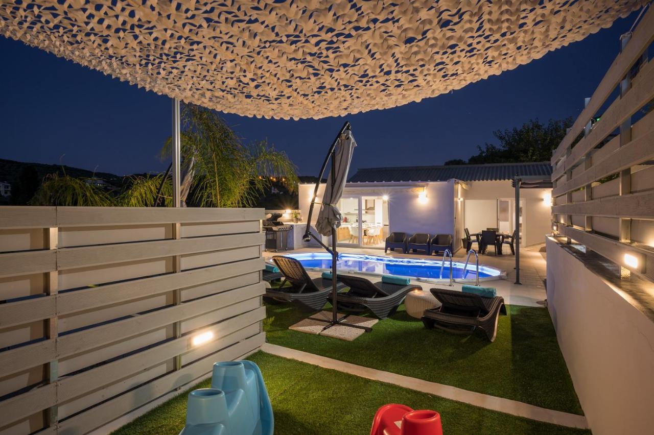 B&M Villas Metochi Siriliou Kültér fotó